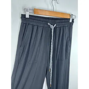 Heartloom Black Drawstring Waist Straight Lounge Pants Women's Size X-Small XS‎ thumbnail 4