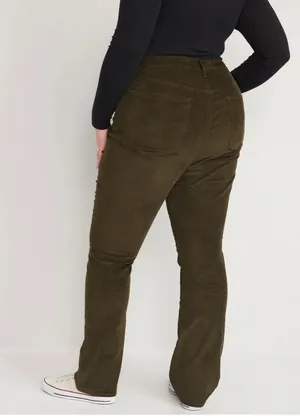 Old Navy New High-Waisted Corduroy Boot-Cut Pants thumbnail 8