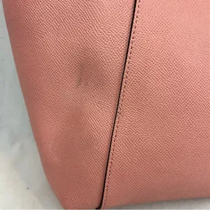 Coach F57526 Ava Tote Crossgrain Leather Bag Blush Pink / Silver - NEW w/ DEFECT thumbnail 6
