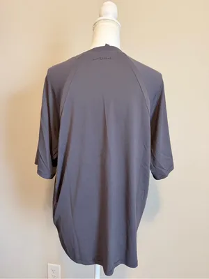 NWT Nike x Skims airy oversized boyfriend t-shirt in raven size xs thumbnail 3