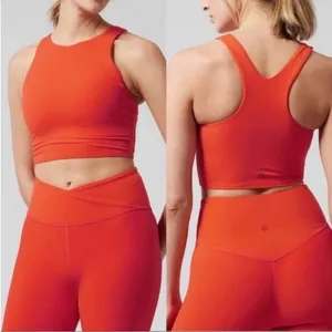 Athleta Conscious Crop A-C Cup Sports Top. Size Medium. thumbnail 3