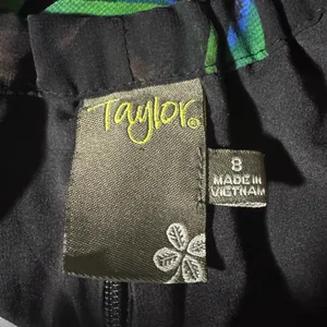 Taylor‎ Women’s Size 8 Black Floral Maxi Dress Halter flowy 8749M thumbnail 5