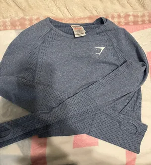 Gymshark Long-sleeve Crop Top thumbnail 1
