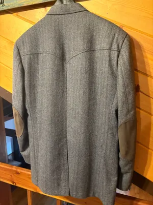 Vintage Circle S Western Blazer with Suede Elbow Patches – Oversized Fit thumbnail 3