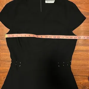 Amanda Uprichard Little Black Dress Size M thumbnail 6