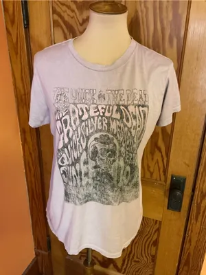 Family Dog Life Clothing Compilation Grateful Dead Skeleton Graphic T-Shirt thumbnail 7