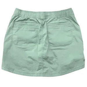 Title Nine Women Sage Green Ripstop Hiking Golf Skort Small Drawstring Pockets thumbnail 2