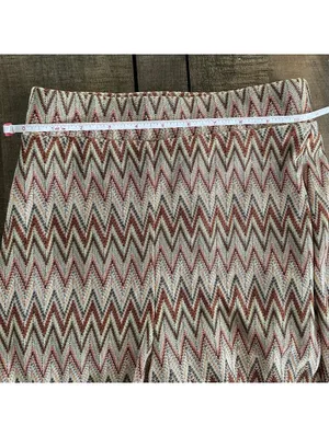 Josauim Zigzag Patterned Knit Pants XS thumbnail 7