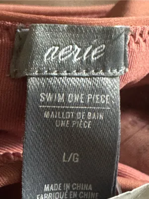 Aerie Women’s WAILLOT DE BOIR One PIECE Scoop-Back Swimsuit large NWT thumbnail 10