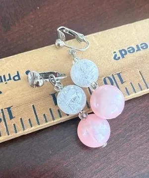 Vintage ClipOn earrings thumbnail 1