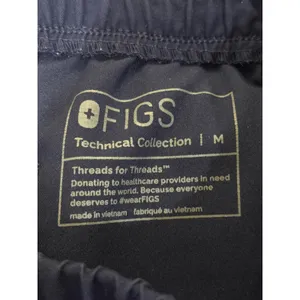 FIGS Zamora Jogger Scrub Pants Womens Medium Navy Blue Technical Cargo W20SW2028 thumbnail 4