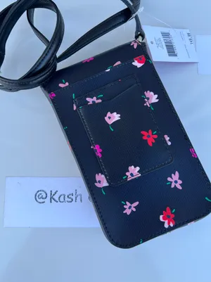 Staci Ditsybud Flap Phone Crossbody- Black Multi thumbnail 4