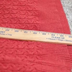 Smartwool Dacono Ski Sweater Cable Knit Turtleneck Women‎ Size S Red Merino Wool thumbnail 8