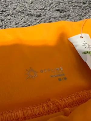Aerie Orange Athletic Skirt thumbnail 3