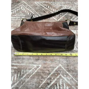 The Sak IRIS Medium Hobo Bag Teak-multi Y2K Style Metallic Brass Hardware thumbnail 12