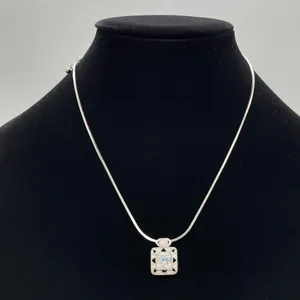 Premier Designs Crystal Pendant on Silver Plated Chain thumbnail 3