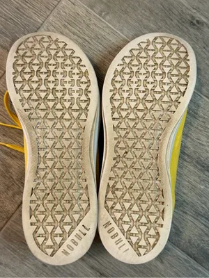 NOBULL Canvas Unisex Trainer Sneaker Yellow Lifting Gym W's Size 9 M's Size 8 thumbnail 6