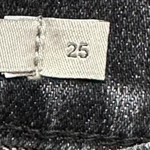 Hudson Nico Mid Rise Straight Inseam Split Black Star Denim‎ Jeans Size 25 NWT thumbnail 7