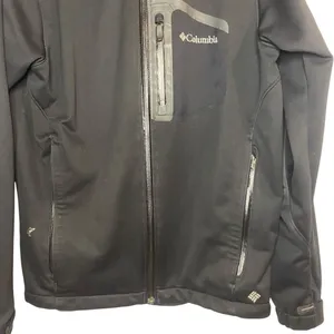 Columbia Omni Shield Jacket Women's Medium Black Wind Block Interchange‎ Coat thumbnail 2