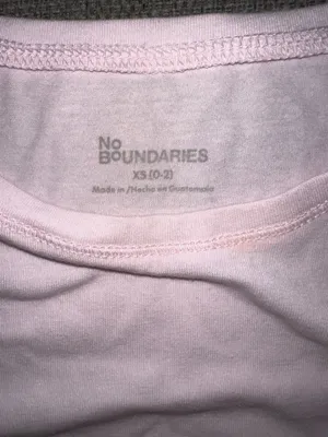 No Boundaries Tight Fit Light Pink Shirt thumbnail 2