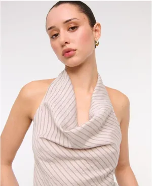 Abercrombie Cowl Neck Top thumbnail 1