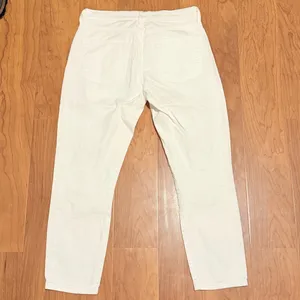 AGOLDE White Sophie High Rise Jeans Cropped Ankle size‎ 26 thumbnail 2