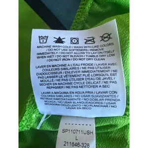 Nike Dri-FIT Tempo Running Shorts Lime Green Blue Women Large 211646-328 thumbnail 6