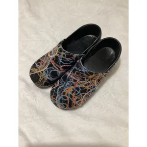 Dansko Clogs Women's EU 41 US 10.5-11 Scribble Print Comfort Shoes thumbnail 3