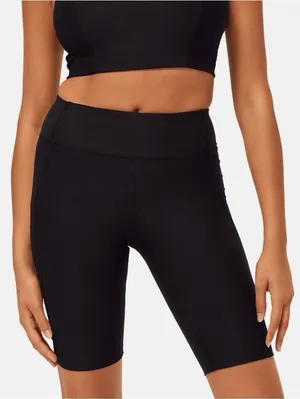 Outdoor Voices Warmup 10” Biker Shorts‎ Black Compression Athletic Casual XS NEW thumbnail 1