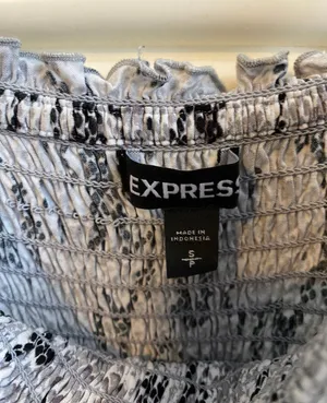 EXPRESS Snake Print Dress thumbnail 3