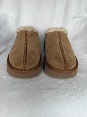 Ugg Suede/ Wool 2" New Heights Cozy Clog Platform Shoes, Women Us 10/ Eur 41. thumbnail 3