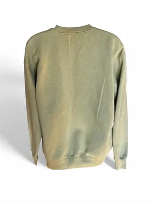 Nasty Gal Olive Green Crewneck Sweatshirt thumbnail 4