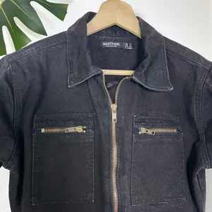 Nasty Gal Denim Boilersuit | Utility Jumpsuit thumbnail 9