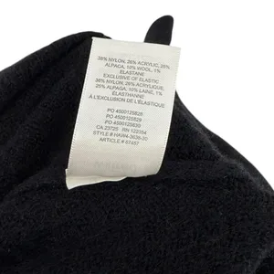 Aritzia Wilfred Lorin Sweater‎ Black Wool Alpaca Turtleneck Womens Small thumbnail 11