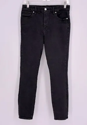 Good American Good Legs Skinny Jeans Women’s Size 8 in Black thumbnail 3