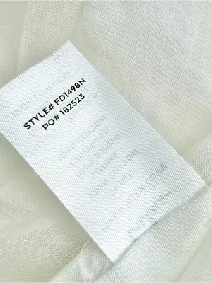 Lulus Lovely Weather Eyelet Bustier Dress White Sz L NWT thumbnail 12