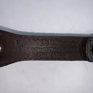 Southwestern Silver Medallion Brown Genuine Leather Country Belt 39" L thumbnail 7