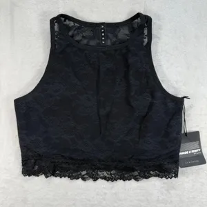 Savage X Fenty Sport Lace Tank Top Sleeveless Activewear Sz Large‎ thumbnail 1