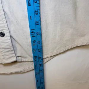 Everlane The Corduroy Oversized Shirt Tan‎ Khaki Button Down XS F-BTDN-CRD-OV-ES thumbnail 6