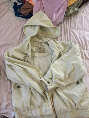 Green Zip Up Jacket thumbnail 5