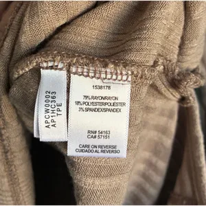 Andrew Marc Lightweight Sweater Dark Tan Small thumbnail 5