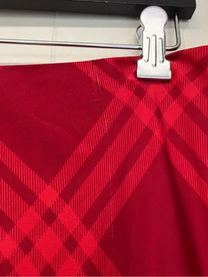 NWT J. CREW FACTORY Printed Bias Slip Skirt Autumn Crimson Candy Apple Medium thumbnail 6