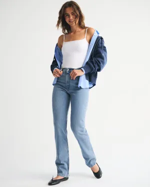 Abercrombie Jeans Ultra High-Rise 90s thumbnail 3