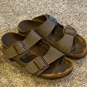 Birkenstock Arizona Oiled Brown Leather Sandals Size 39/8.5 thumbnail 11