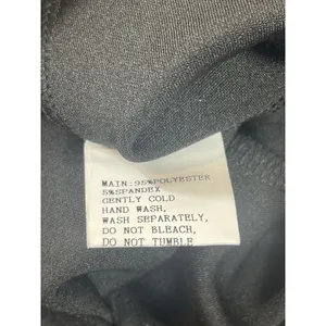 Petal & Pup Hallie Pants Black Wide Leg Slit Hem Pull On Stretch Pants 4 NWT thumbnail 8