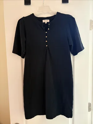 Nation LTD Sallie Mini Dress - Size Medium - Black thumbnail 4