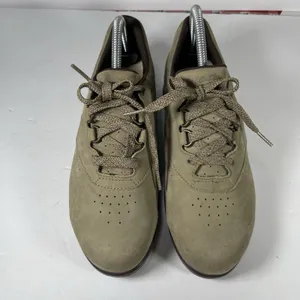 SAS Mephisto Free Time Women's Shoes Size 8 M Taupe Nubuck Leather Walking thumbnail 4