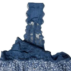 Free People Ditsy Floral Lace Bell Ruffle Sleeve Bodysuit Fairy Whimsical S thumbnail 7