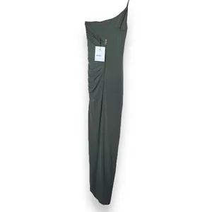Nookie‎ Aria One Shoulder Gown in Khaki thumbnail 3