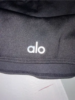 Alo Yoga Thrill Seeker Black Bra thumbnail 9